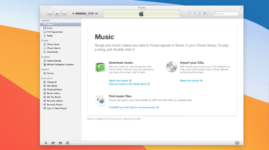 latest itunes for mac